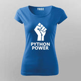 Python power t-shirt for women online
