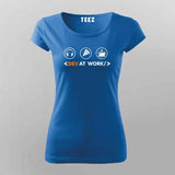 Dev At Work: Stay Clear, Code In Progress Tee