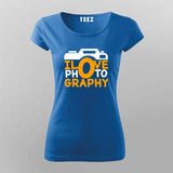 I love photography  T-Shirt For Women