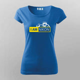 I Am Nikon  T-Shirt For Women