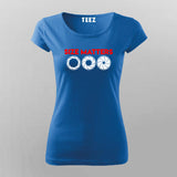 Lens Size Matters: Bold Women's Photographer Tee