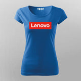 Lenovo Logo T-Shirt For Women
