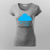 Programmer Coder T-Shirt For Women