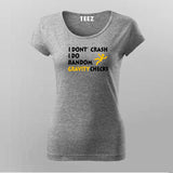 Gravity Checks Tee for Daring Women Riders