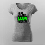 Eat Sleep Cyber Security Repeat - Secure Style