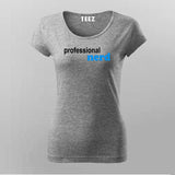 Professional Nerd T-Shirt For Women Online