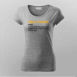 Chai Vinist T-Shirt For Women