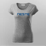 Neste Oyj Logo T-Shirt For Women