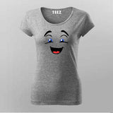 Large-happy-face-vector-clipart T-shirt For Women