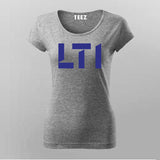 LTI - Larson and Toubro infotech T-Shirt For Women