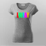 lwiay T-Shirt For Women India