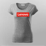 Lenovo Logo T-Shirt For Women