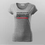 Just Made Money Tee: Celebrate Your First Big Earn