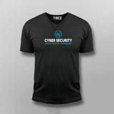 Cyber Security - The few - the proud - the paranoid cyber Security V Neck tshirt for men