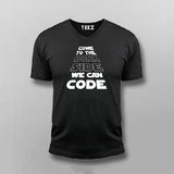 Come To The Dork Side We Can Code T-shirt For Men Online