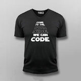 Come To The Dork Side We Can Code T-shirt For Men Online