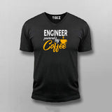 Engineer Powered By Coffee T-Shirt For Men