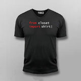 Python Closet Men's T-Shirt - Coding Fashion Statement