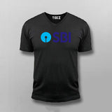 State Bank Of India (SBI) Bank  V-Neck T-Shirt For Men Online