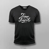 Time To Travel Addict T-shirt For Men India