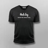 Hub.by Funny T-Shirt For Men