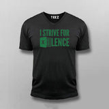 Strive For Excellence | Motivational Quote Tee