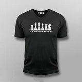 Buy this Choose your weapon Chess  V Neck T-shirt From Teez