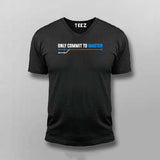 Commit To Master Men's T-Shirt - Git Guru's Mantra