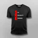 Site Reliability Engineer V Neck T-Shirt For Men Online India