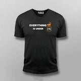 Everything is Under Control funny Cat t-shirt For Men