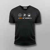Dev At Work T-shirt For Men