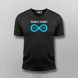 You Build It, You Run It Devops V-Neck  T-Shirt For Men Online