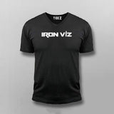 Iron Viz  Logo T-Shirt For Men