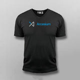 Arcesium T-shirt V Neck For Men