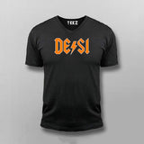 DESI Logo Stylish Cotton T-Shirt for Men