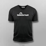 Black Hat V-Neck T-Shirt For Men Online
