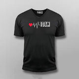 10Km Heartbeat Cool Marathoner T-shirts For Men