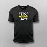 # Stop Asian Hate  V-Neck T-Shirt For Men  Online