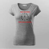 Office Clock Glance: What I See at Work Tee