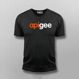 Apigee Logo V Neck T-Shirt For Men Online India