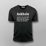 Askhole: Funny Quirky Question Men's T-Shirt