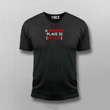A woman's place is in tech T-Shirt For Men