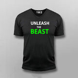 Buy Unleash the Beast Gym T-Shirt For Men