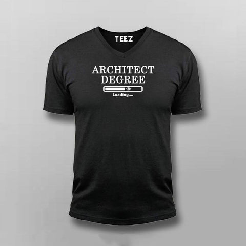 Architect Degree Loading T-Shirt For Men – TEEZ.in