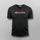 Royal Enfield Himalayan Bike V-neck T-shirt For Men Online India
