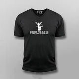 Code Winning V-Neck  T-Shirt For Men