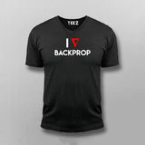 I Heart Backprop  T-Shirt For Men