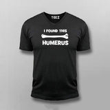I Found This Humerus Orthopedic V Neck T-Shirt For Men Online India