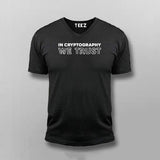 In Cryptography We Trust | Security Expert Tee