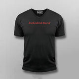 Indusind Bank V-Neck  T-shirt For Men India